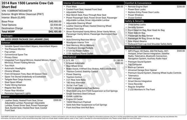 ram ram 1500 pickup 2014 1C6RR6NTXES440734 image ram ram 1500 pickup 2014 1C6RR6NTXES440734 image